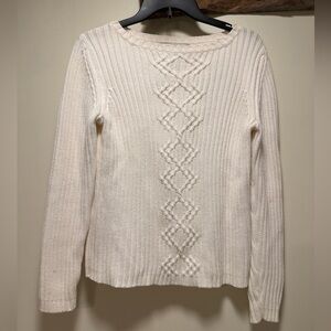 Vintage Nine Company white sweater
Size small